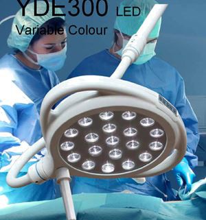 便携式移动LED外科检查光